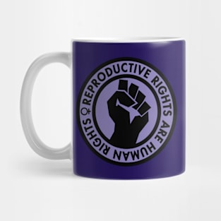 Reproductive Rights are Human Rights (lavender) Mug